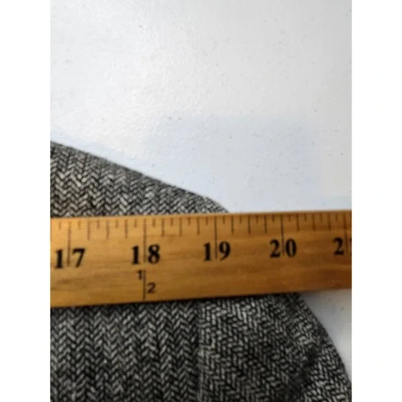 Barrington‎ Tweed Blazer Mens 40R Gray Sports Coat Jacket 2 B Silk Herringbone